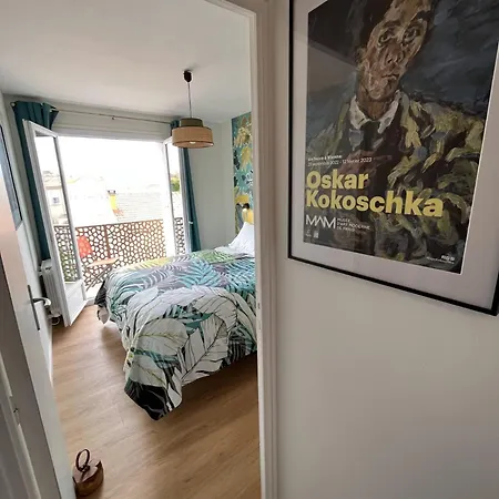 App'art Frida & Oskar: Central Comfort With Terrace Apartment Narbonne