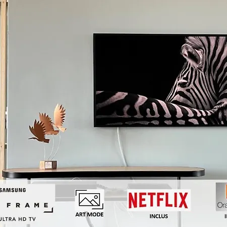 Apartmán App'art Frida & Oskar - 2 Ch - Quartier Calme & Central - Terrasse - Grand Confort - Wifi Hd - 600m Grands Buffets