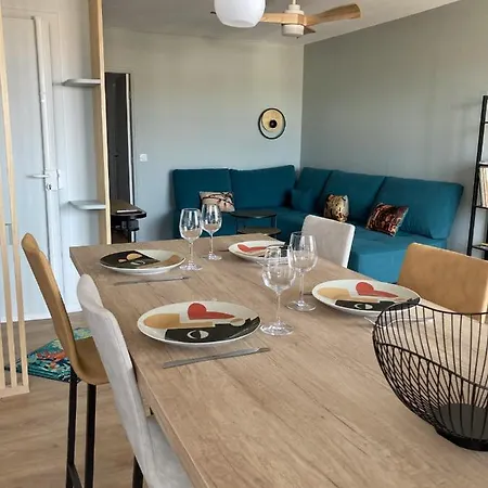 App'art Frida & Oskar - 2 Ch - Quartier Calme & Central - Terrasse - Grand Confort - Wifi Hd - 600m Grands Buffets Apartment Narbonne